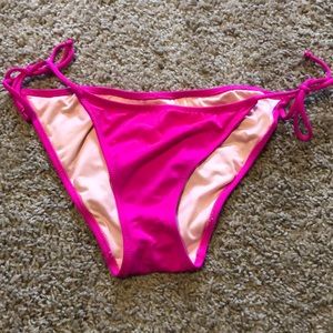 Pink bikini bottoms